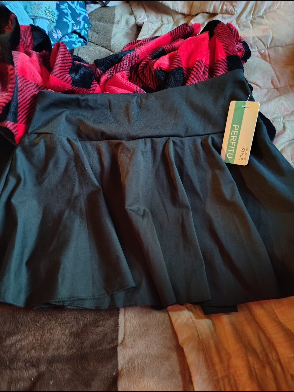 Black Flared Women’s Skirt